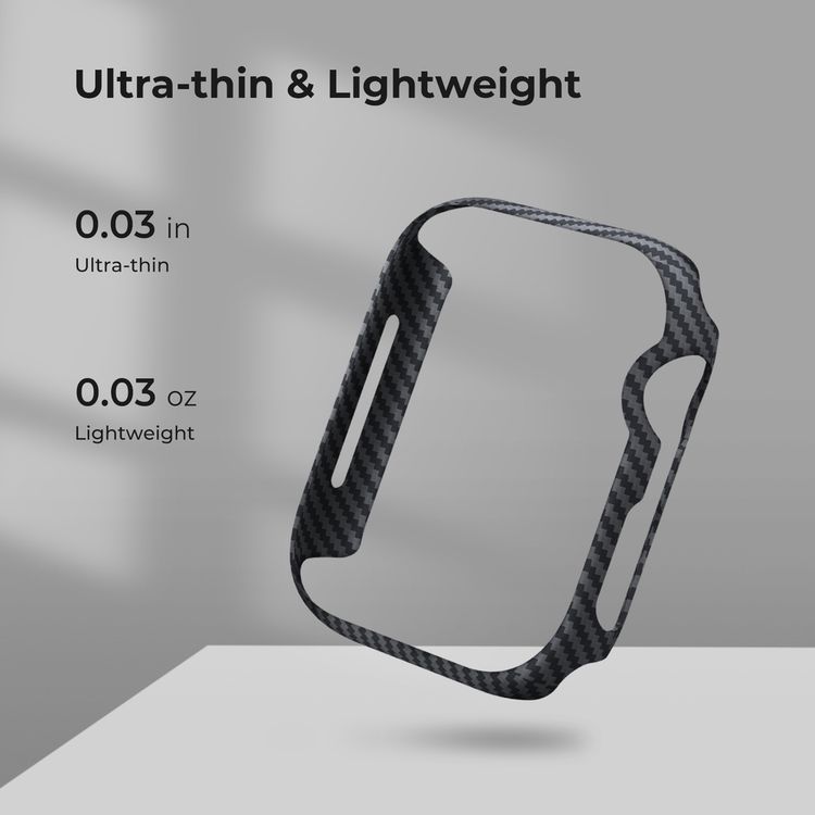 Pitaka Air Case For Apple Watch 45mm - Black	