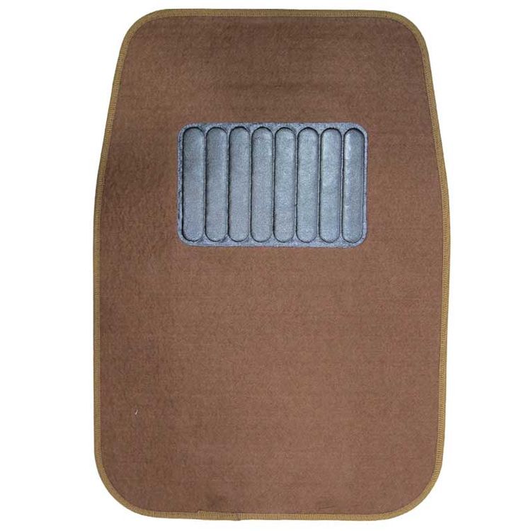 RoadPower Car Floor Mats - Brown