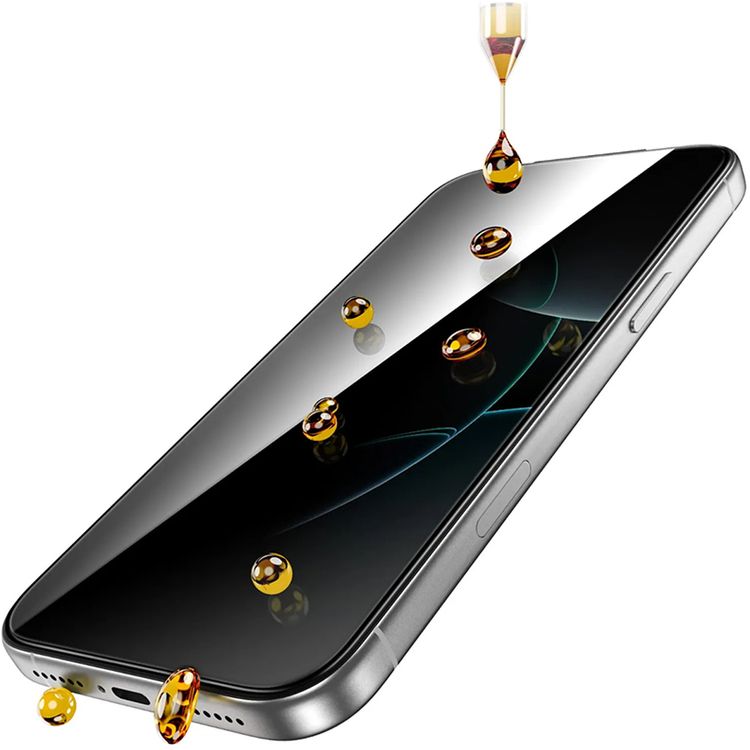 Green Lion 9H Steve Privacy Screen Protector for iPhone 17, Anti-Peeping Glass, 9H Item Hardness, Crystal Clear, Highly Responsive, Privacy Protection, Anti-Fingerprint, Anti-Scratch, Oleophobic Coating, Ultra-Thin - Black
