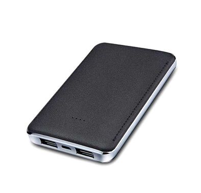 Porodo Dual USB Executive Power Bank 5000mAh - Black