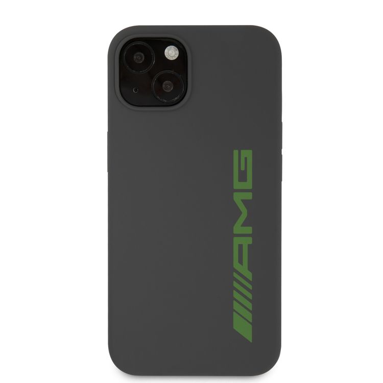 CG MOBILE AMG Liquid Silicone Case with Big Logo Compatible for iPhone 13 (6.1")  Easy Access to All Ports, Shock-Absorption, Anti-Scratch, & Drop Protection