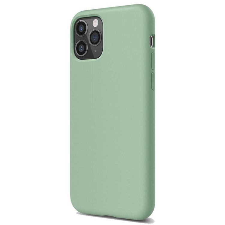 Elago Silicone Case for iPhone 11 Pro, Full Protection, Slim & Lightweight, Anti-Fingerprints, Dirt & Scratch Proof, Raised Lip for Camera & Screen Protection - Pastel Green