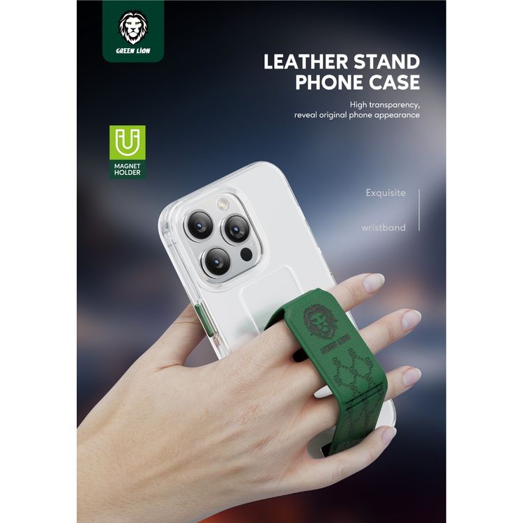 Green Series 9 Clear Case - Black