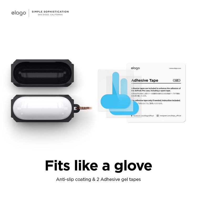 Elago Armor Case for Airpods 3 - Black