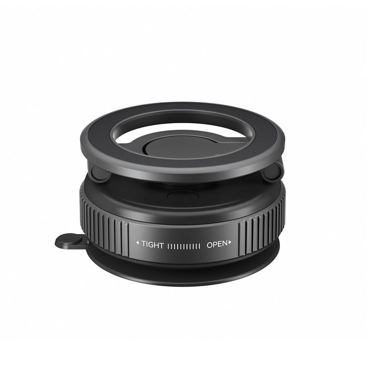 Green Lion GX-40 MagSafe Suction Phone Holder with Strong Suction Cup, MagSafe Compatible, Foldable & Rotatable, 360° Rotation, 1kg Adsorption Force, Vacuum Adsorption - Black