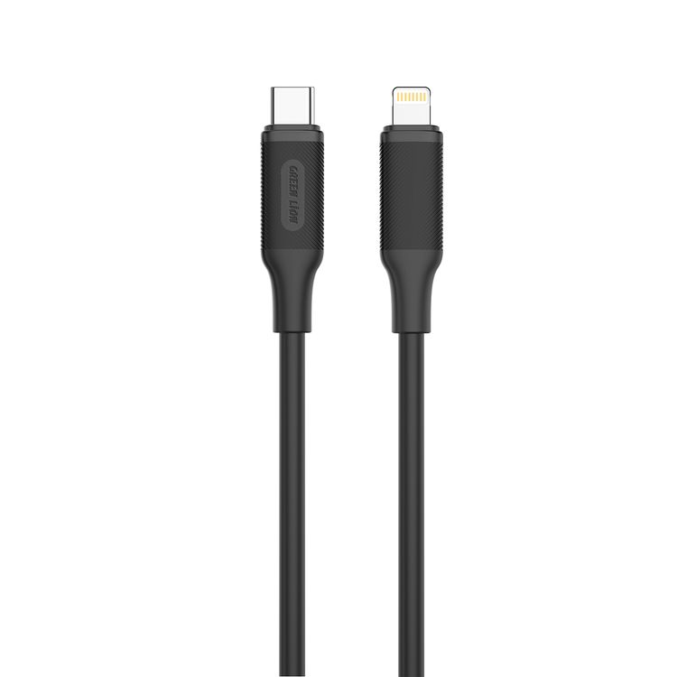 شاحن حائط  PD 20W USB-C مع كابل USB-C إلى Lightning من Green Lion