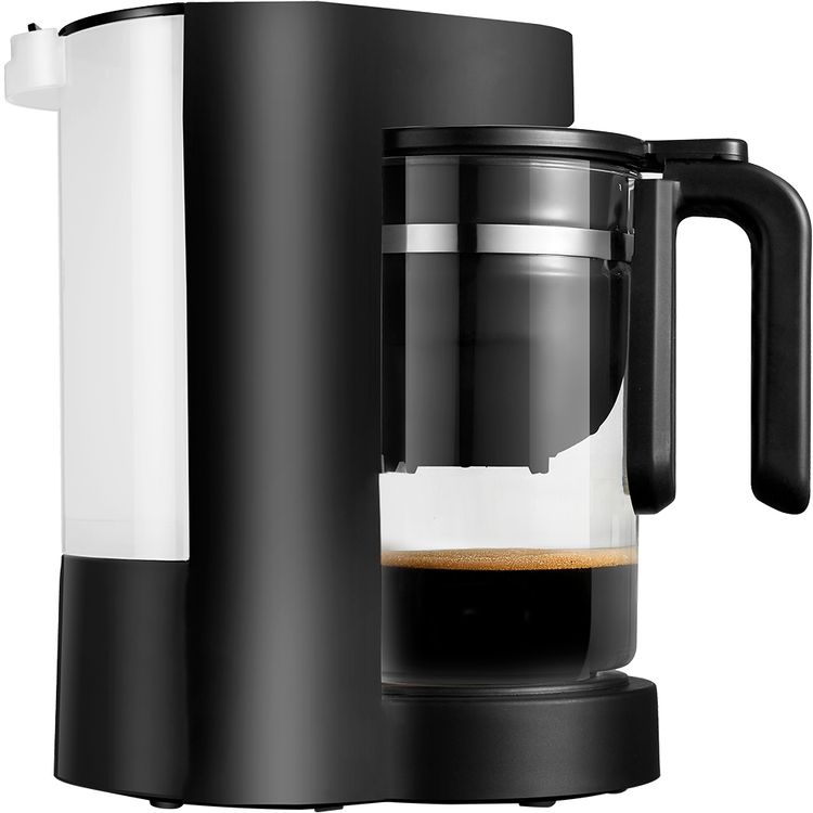 Lepresso Duo Brew Coffee and Tea Maker with Patented Design, High-Grade Components, Overheat Protection, Heat-Resistant Glass, Keep-Warm Mode - Black 
