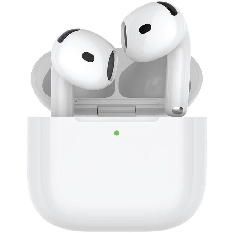 Porodo Soundtec Earbuds Gen 4 with Environmental Noise Cancellation, 5 Hours Play Time, 25m Transmission Range, Touch Control, Wireless Charging - White