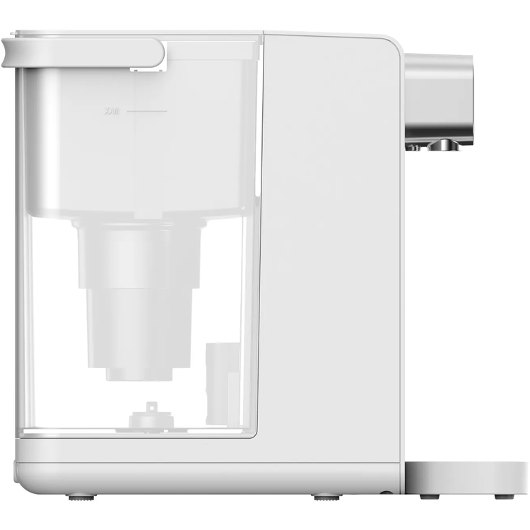 Porodo Lifestyle Instant Hot Water Dispenser with Automatic Ambient Lighting, 10-Second Instant Heating, 4 Levels Temperature Adjustment - White