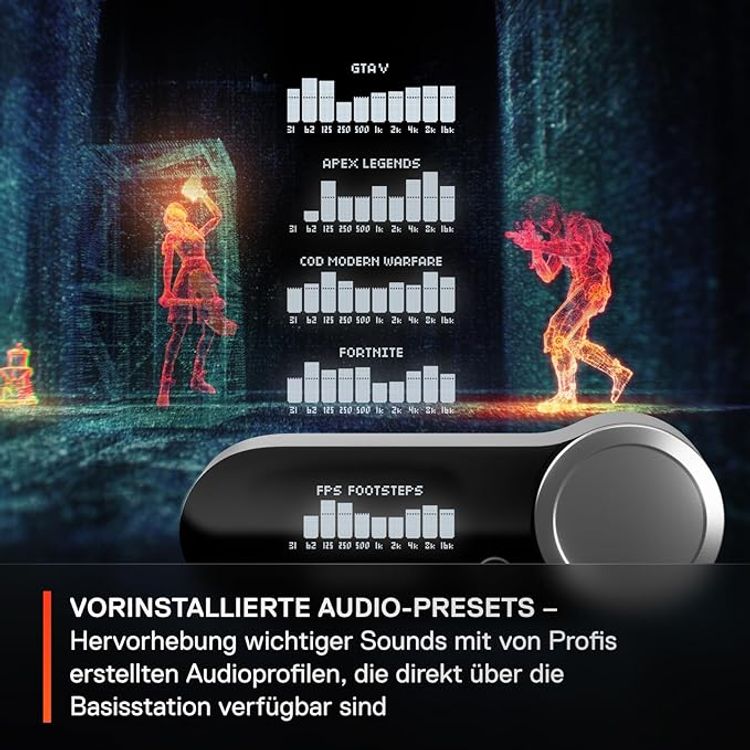 Steelseries Arctis Pro with GameDAC for Hi-Res gaming audio system (PS4)