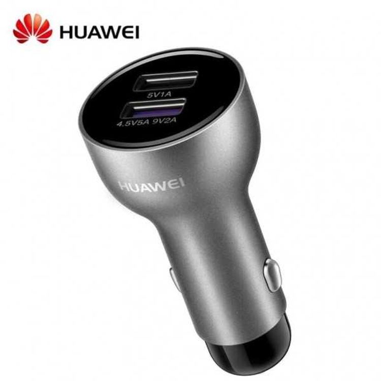 Huawei 9V 2A Car Charger with Type-C Cable - Black