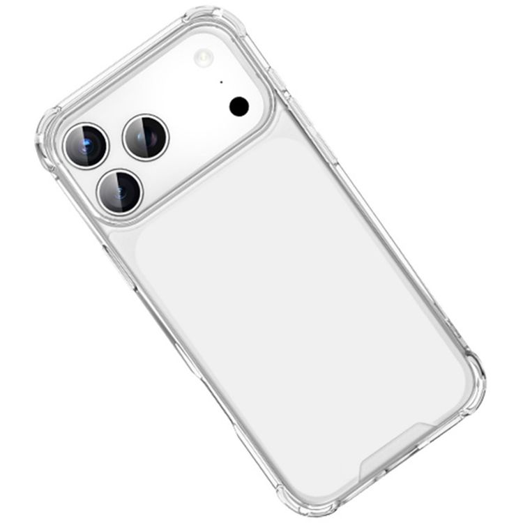 Green Lion Anti-Shock Case for iPhone 17 Pro, HD Clarity, Anti-Scratch, Air Cushion, Drop Protection, Hybrid Protection, Camera Protection, Comfortable Grip - Clear