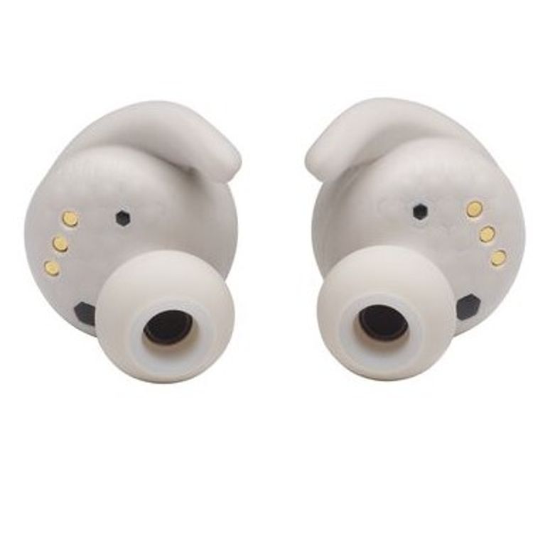 JBL Reflect Mini NC Waterproof True Wireless In-Ear Sport Headphones with Active Noise Cancelling with Smart Ambient, IPX7 Waterproof Feature - White