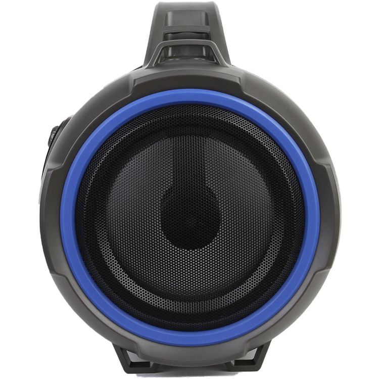 Porodo Soundtec Adventure Speaker with Colorful Lighting Effects, Bass & Concert Modes, Digital Display, 10m Bluetooth Range, 24W Total Power, Portable - Black