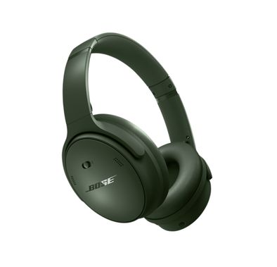 Bose QuietComfort Wireless Headphones with Bluetooth & AUX Connection, Up to 24 Hours Battery Life, Active Noise Cancellation, High-Fidelity Audio, Water Resistant - Cypress Green