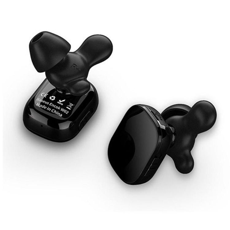 Baseus Encok W02 TWS Truly Wireless Headset - Black
