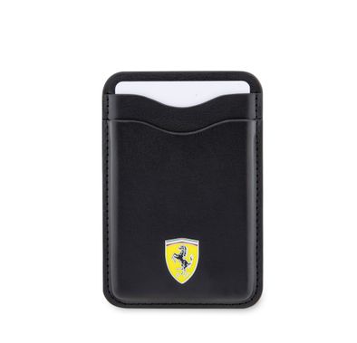 Ferrari Cardslot Magsafe PU Leather - Black