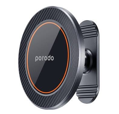 حامل متعدد الأغراض من Porodo Stick-On MagSafe مع دوران سل...