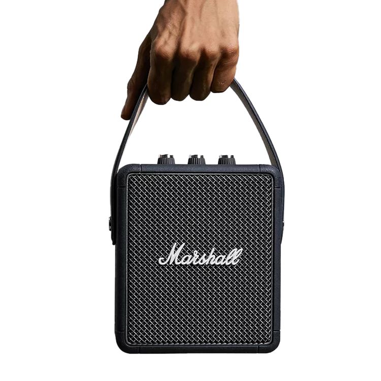 Marshall Stockwell 2 Bluetooth Wireless Stereo Speaker, Lithium-ion Battery, Water Proof, 20 Hours Playing Time, 5 Hours Charging Time, Fast Charge - Indigo