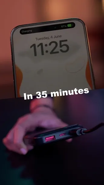 Porodo Blue 10000mAh PowerBank With Dual USB-A Output - White | UAE (PB-22WPB10K-WH)