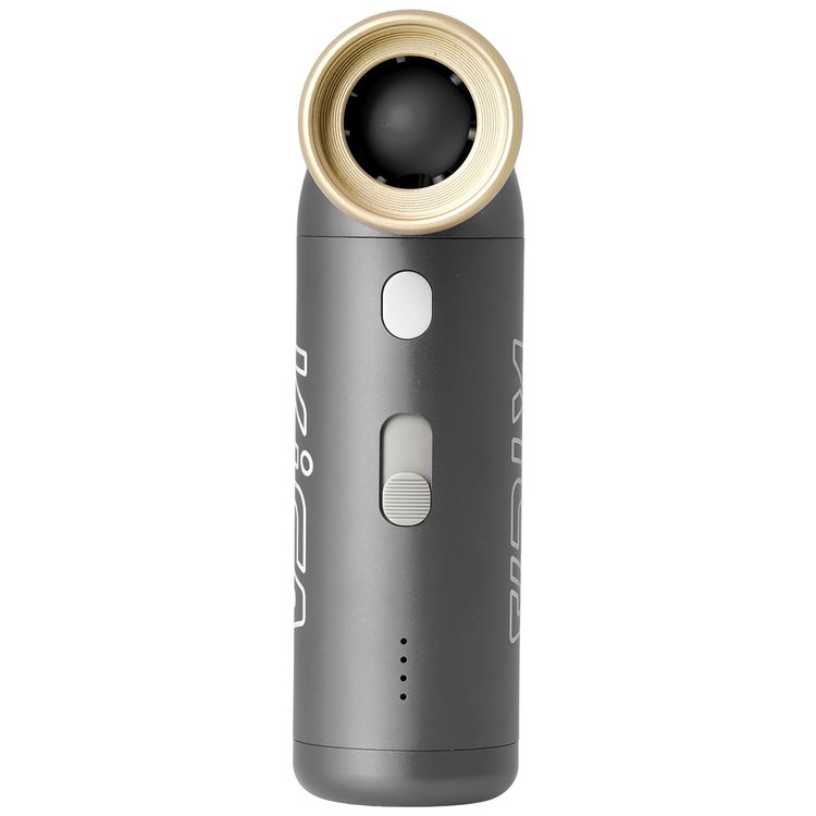 KICA JET FAN 2S, Easy to Carry , Powerful Airflow, Fashionable & Durable Aviation-Grade Aluminum Shell - Black