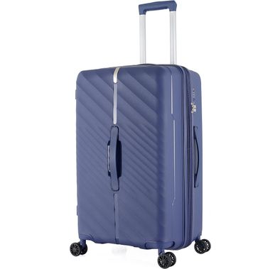 H.T Luggage Bag, Hard Case Polypropylene (PP) Material - Large/Blue