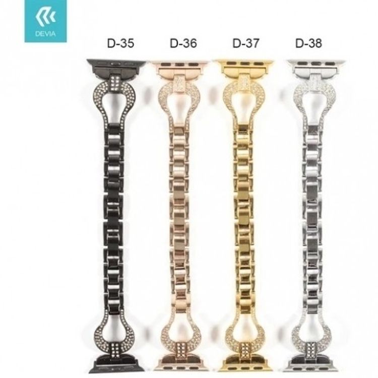 Devia Diamond Watch Band 42/44mm - Rose Gold