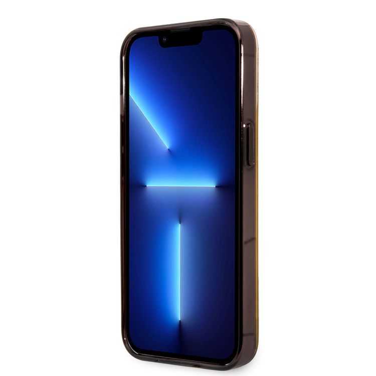 FERRARI HC PC/TPU Double Layer Grass  Hard Case, Drop protection, Compatible with iPhone 13 Pro Max,  - Yellow