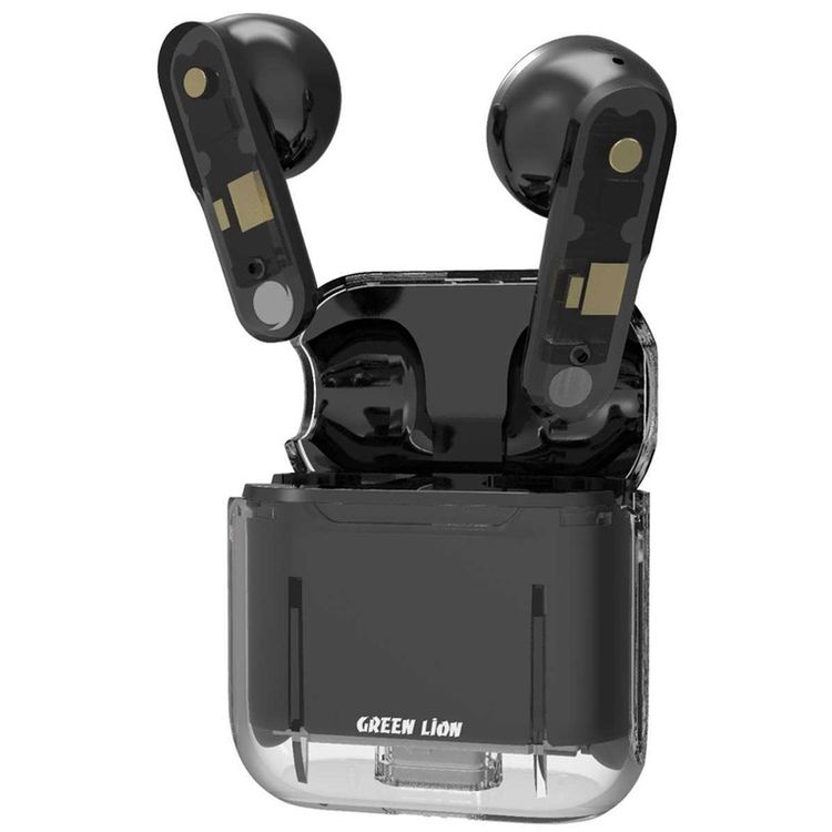 Green Lion Solo Wireless Earbuds  - Black