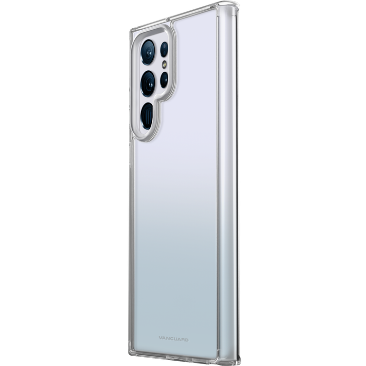 Viva Madrid Vanguard Shield Maximus Back Phone Case Compatible for Samsung Galaxy S22 Ultra | Full Protection Mobile Case - Clear
