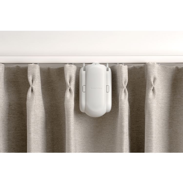 SwithBot Curtain SWITCHBOT-41-WH (i Rail) Wireless App or Automate Timer Control, Add SwitchBot Hub Mini/Plus Compatible with Alexa, Google Home, HomePod -White