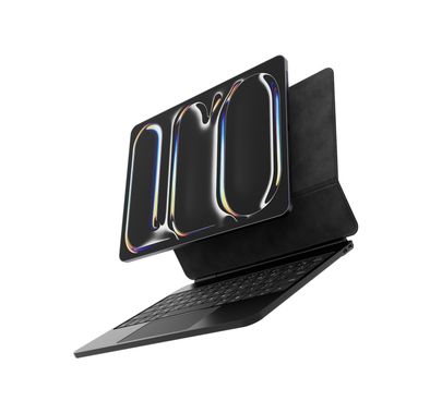 Powerology Wireless Keyboard for iPad Pro 11" (M4), 500mA...