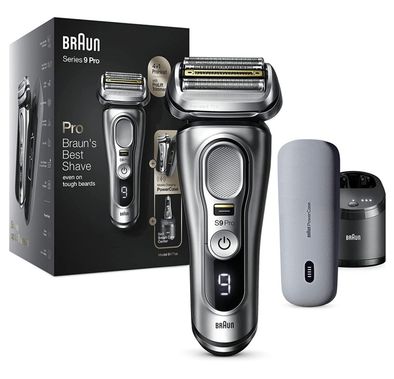 Braun Series 9 Pro 9477CC  Wet & Dry Shaver - Silver
