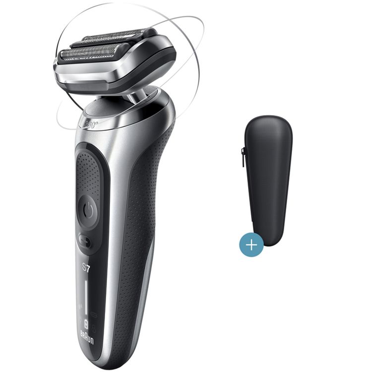 ماكينة الحلاقة براون Series 7 70-S1000S الرطبة والجافة - فضة