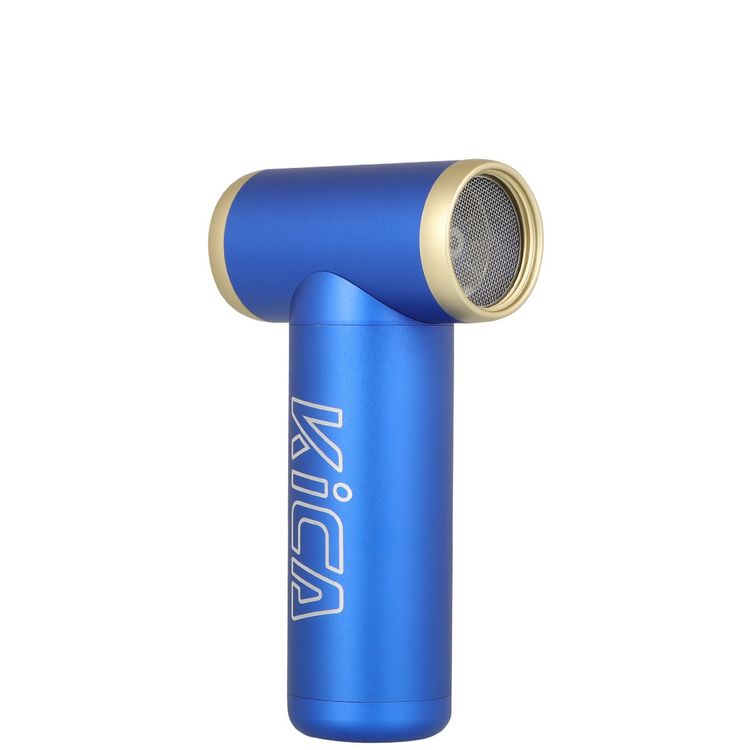 Kica Jet Fan 2, 4 m/s to 20 m/s Adjustable Wind Speed, 101000RPM Brushless Motor, Aviation-Grade Aluminum Shell, Uses for Cleaning, Drying, Inflating & Dusting Hard-to-Reach Areas - Blue