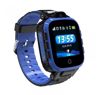 Porodo 4G kids Smart Watch with Video Calling - Blue
