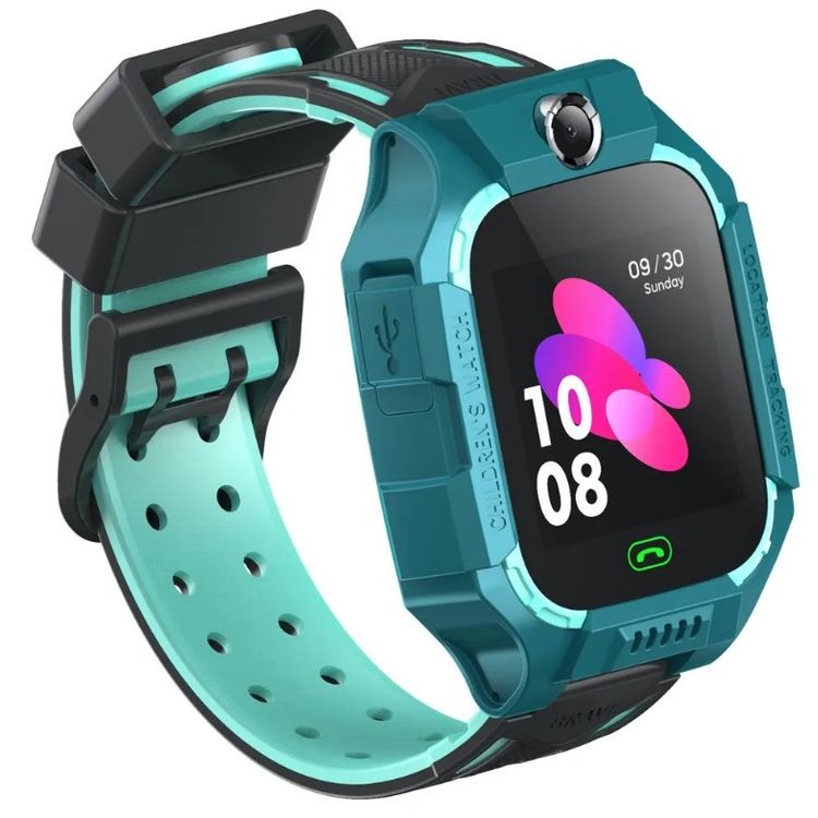 Green Lion 2G Kids Smart Watch Series 5 with SOS Alarms, Two-Way Calling, 5 Days Stand-By Time, 1.44" Screen Size, 128 × 128 Resolution, Location & Trace Monitor - Blue