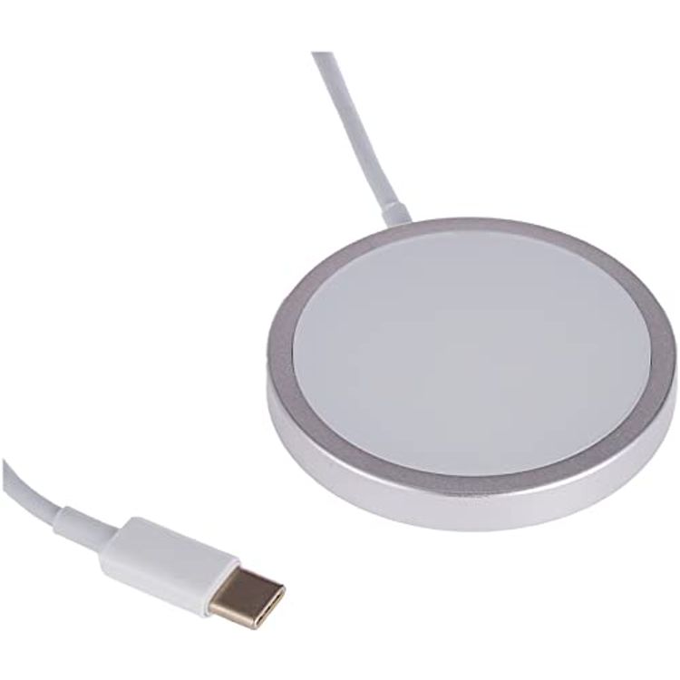 Green Lion Wireless Magnetic Charger 15W for iPhone 12 Series - White