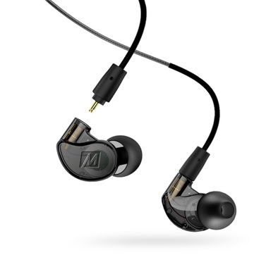 MEE Audio M6 Pro 2nd Generation In-Ear Monitors Headphones Wired + Wireless Combo Pack: Includes Stereo audio Cable and Bluetooth audio Adapter (Black)
