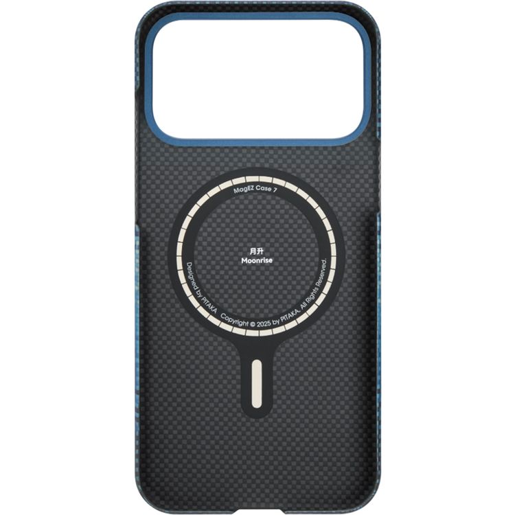 Pitaka Ultra-Slim Case for iPhone 17 Pro with MagSafe Compatibility, Scratch protection, Ultra-Slim, PitaTap, Lightweight Design - Moonrise