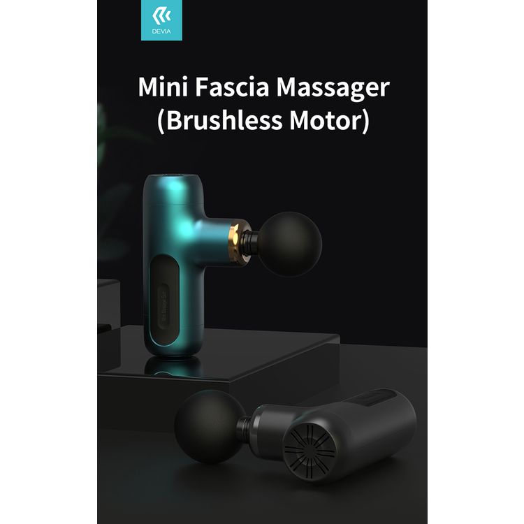 Devia 359651-DGN Mini Fascia Massager { Brushless Motor } 2000mah 25W - Dark Green