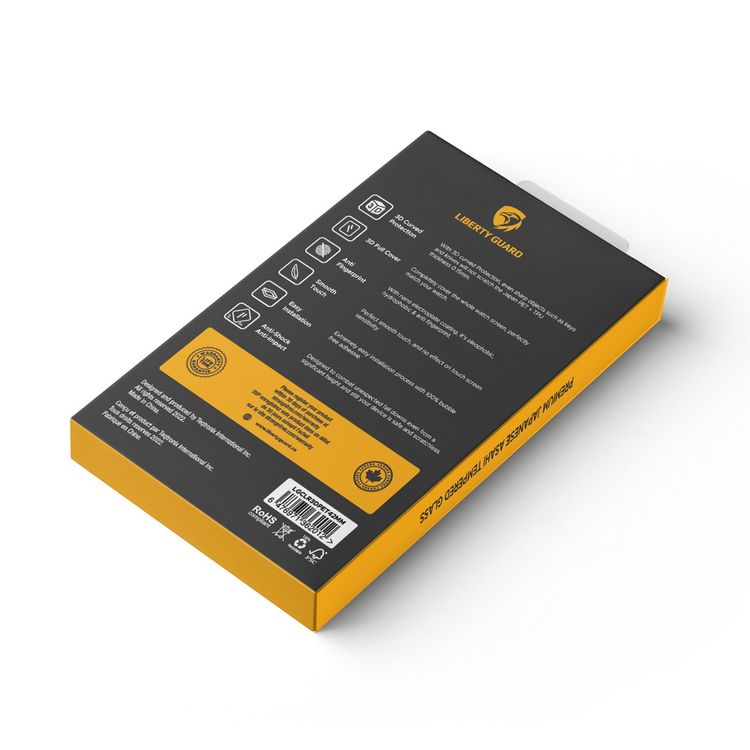 Liberty Guard 3D Full Cover Soft PET Edge Screen Protector For Apple Watch (42mm), Anti Shock & Anti Impact - Clear