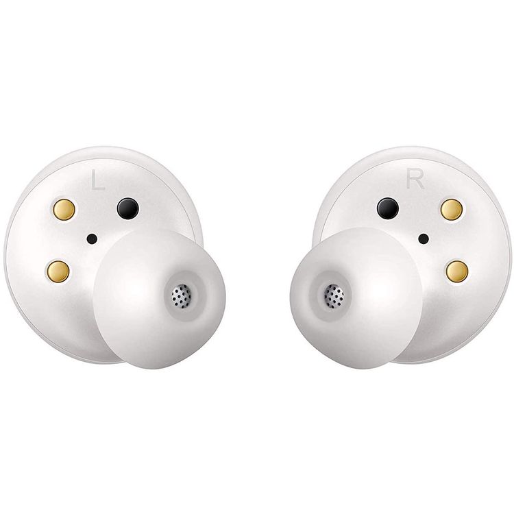 Samsung Galaxy Buds with Wireless Charging Case, Sound by AKG, 13-hours Battery Life, IPX2 Splash Resistant, Touch Control Bluetooth Earbuds Compatible for Android & iOS - White