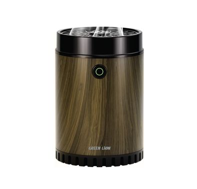 Green Lion Classic Bakhour with Auto-Off Function, 20W Power, Up to 18 Burning Cycles, 400-450°C Heating Temperature, ABS Material, 2 Hours Recharge Time, Strong Fragrance, Fast Burning - Black