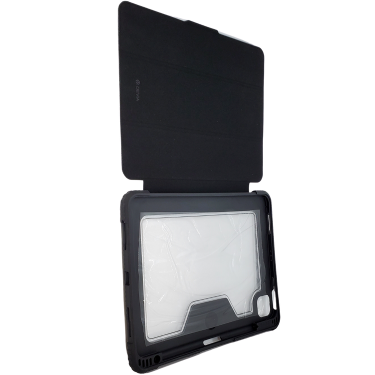 Devia Leather Case With Pencil Slot for iPad Air4 10.9" (2020) - Black