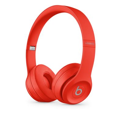 Beats Solo 3 Wireless On-ear Headphone - Citrus Red