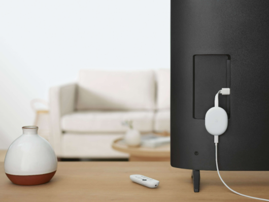 GOOGLE CHROMECAST 4K WITH GOOGLE TV