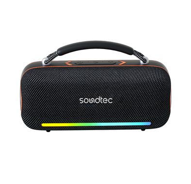 Porodo Soundtec Sonify Portable Wireless Speaker with Gri...