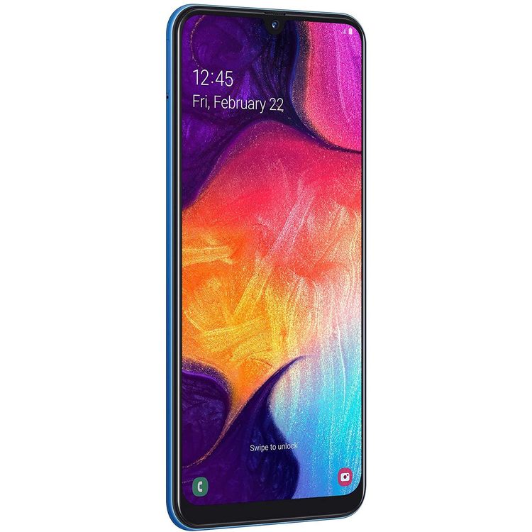 Samsung Galaxy A50 Dual SIM 128GB 4GB RAM 4G LTE (UAE Version) - Blue