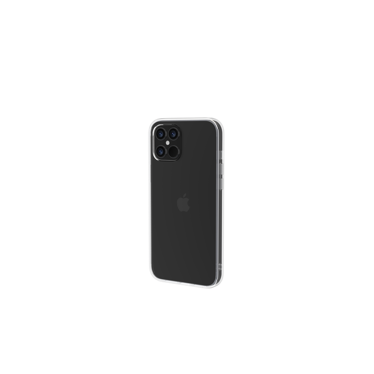 Devia New Shark4 Shockproof Case with Air Bag Anti-Falling Protection Compatible for iPhone 12 Mini (5.4") Scratch Resistance - 360° Full Protection Back Cover - Crystal Clear